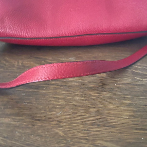 Gucci Bamboo Daily Top Handle Bag Leather Red - Picture 2 of 12